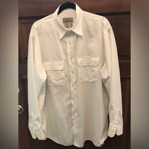 Eddie Bauer 100% Cotton Casual Shirt Long Sleeve Large